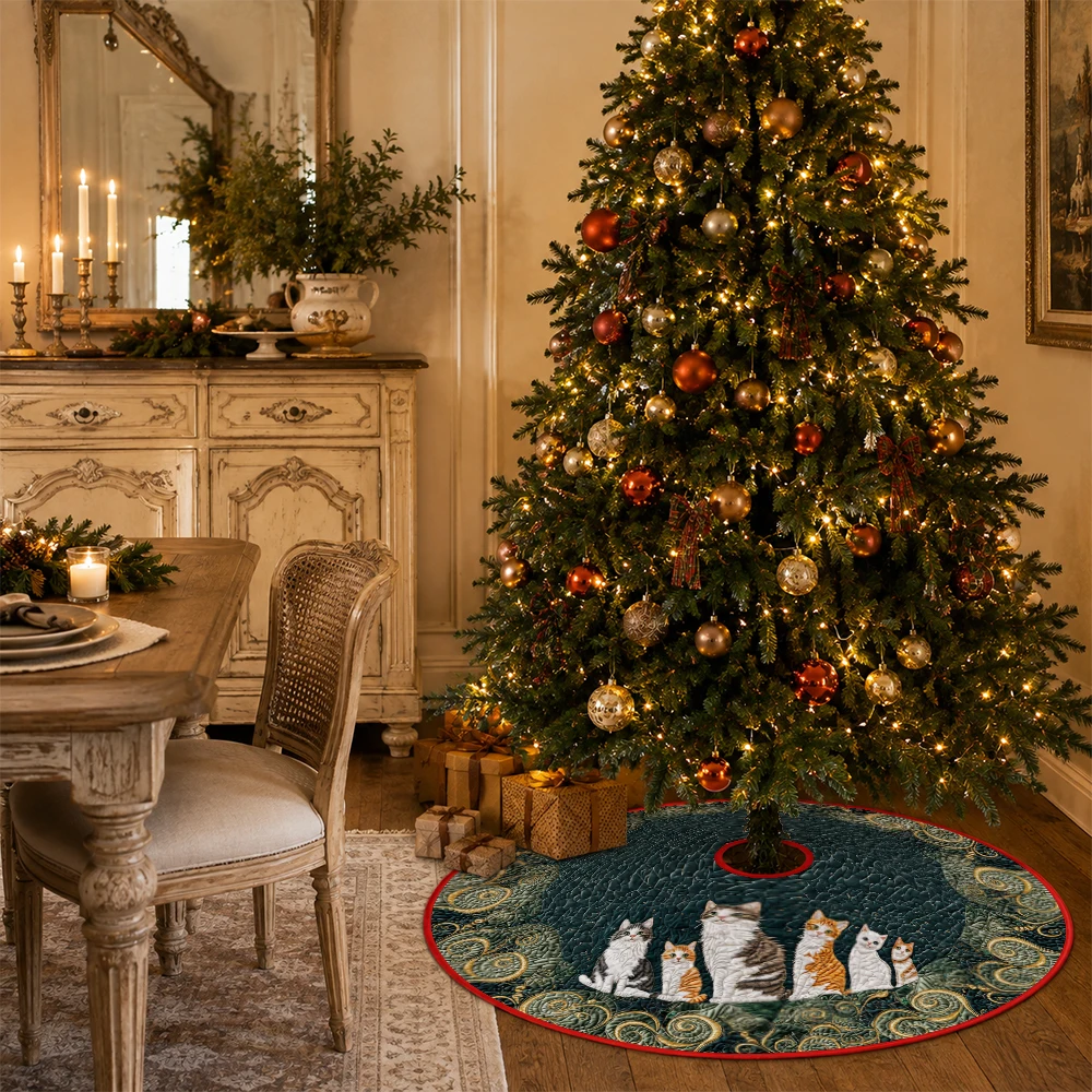 Jit, 1 unidad, faldón acolchad - Embroidery Xmas Decorations reseña y precio