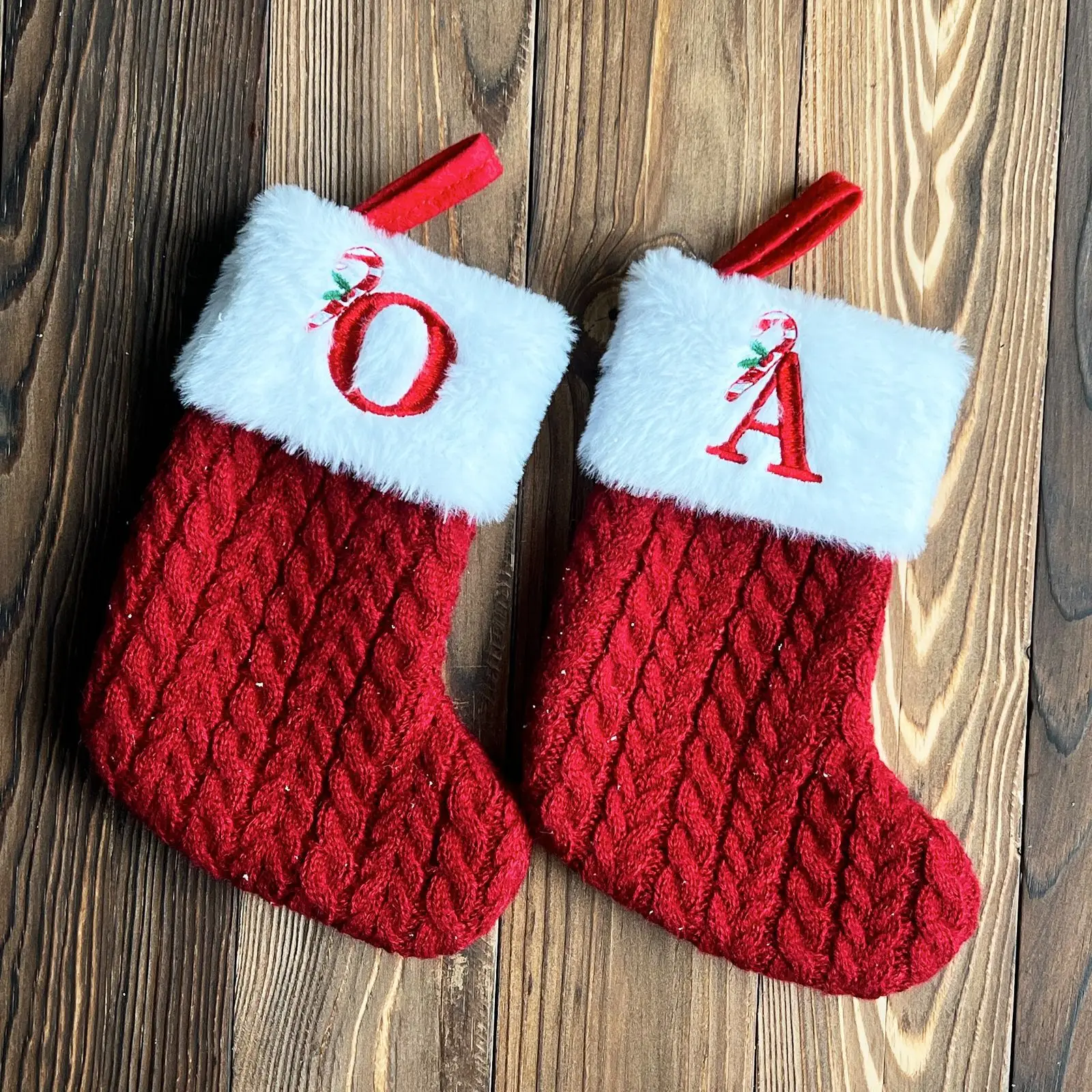 Christmas Stocking Decorations, Christmas Decorative Letters, Plush Knitted Socks, Christmas Socks, Candy Bags, Gift Bags
