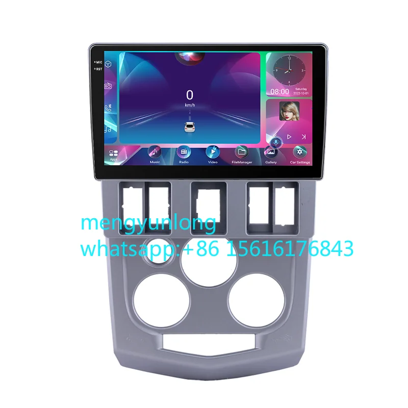 9-дюймовый автомобильный Android-плеер, 8 ядер для Renault LOGAN L90 2004-2008 годов, поддержка TPMS Carplay Rearview 4G LTE