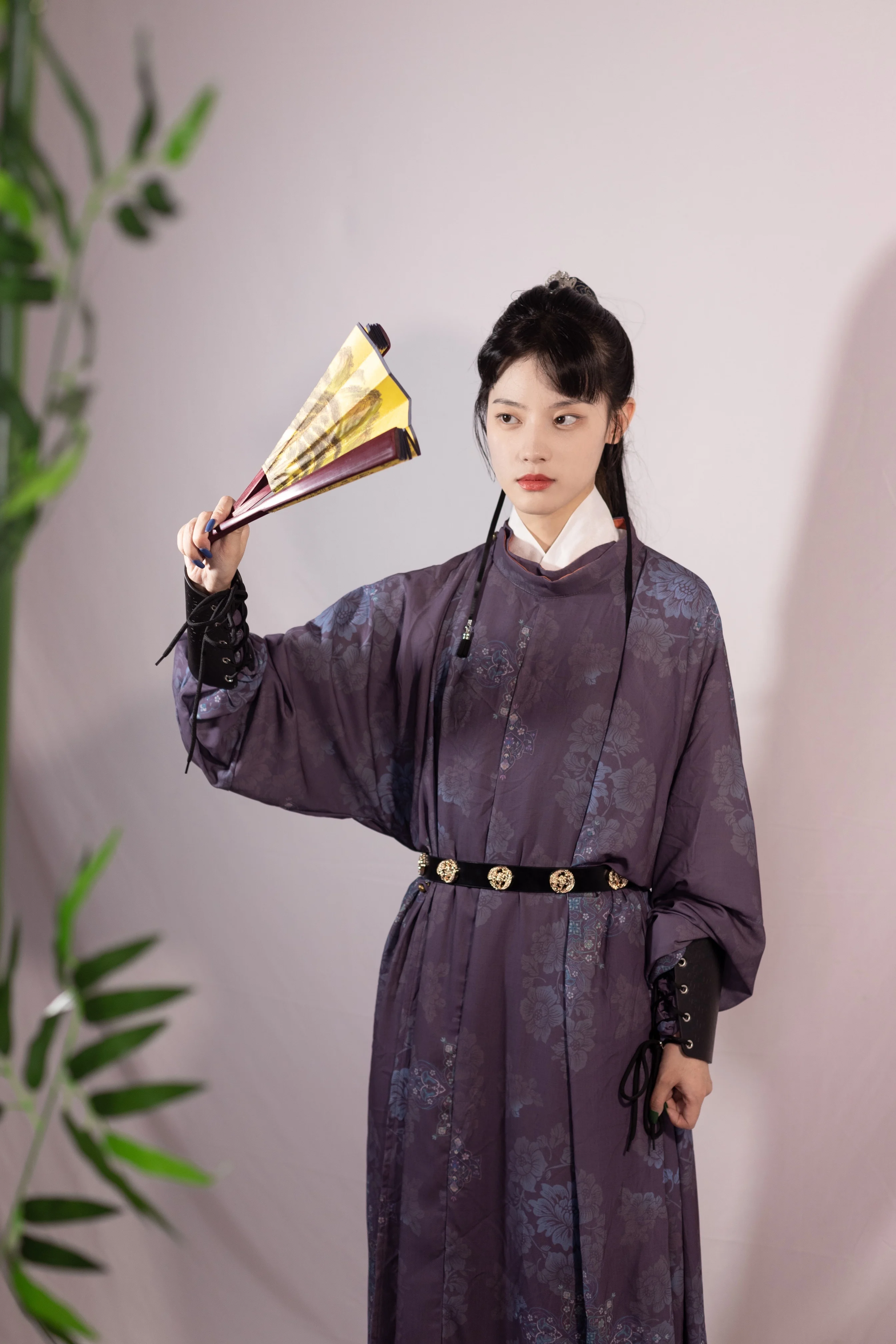 Chinese Style Tang Round-neck Robes Traditional Hanfu Spring Autumn Hanfu Clothes Men's Women's Hanfu Costumes