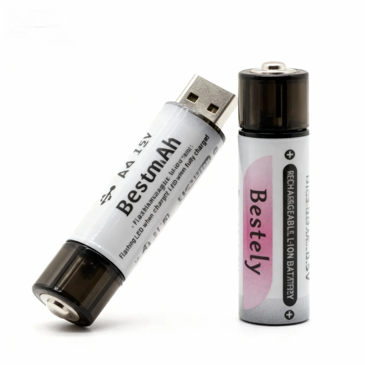

2025 New 5800mAh 1.5V Rechargeable AA Lithium Batteries USB 1.5H Fast Charge High Capacity Long-Lasting