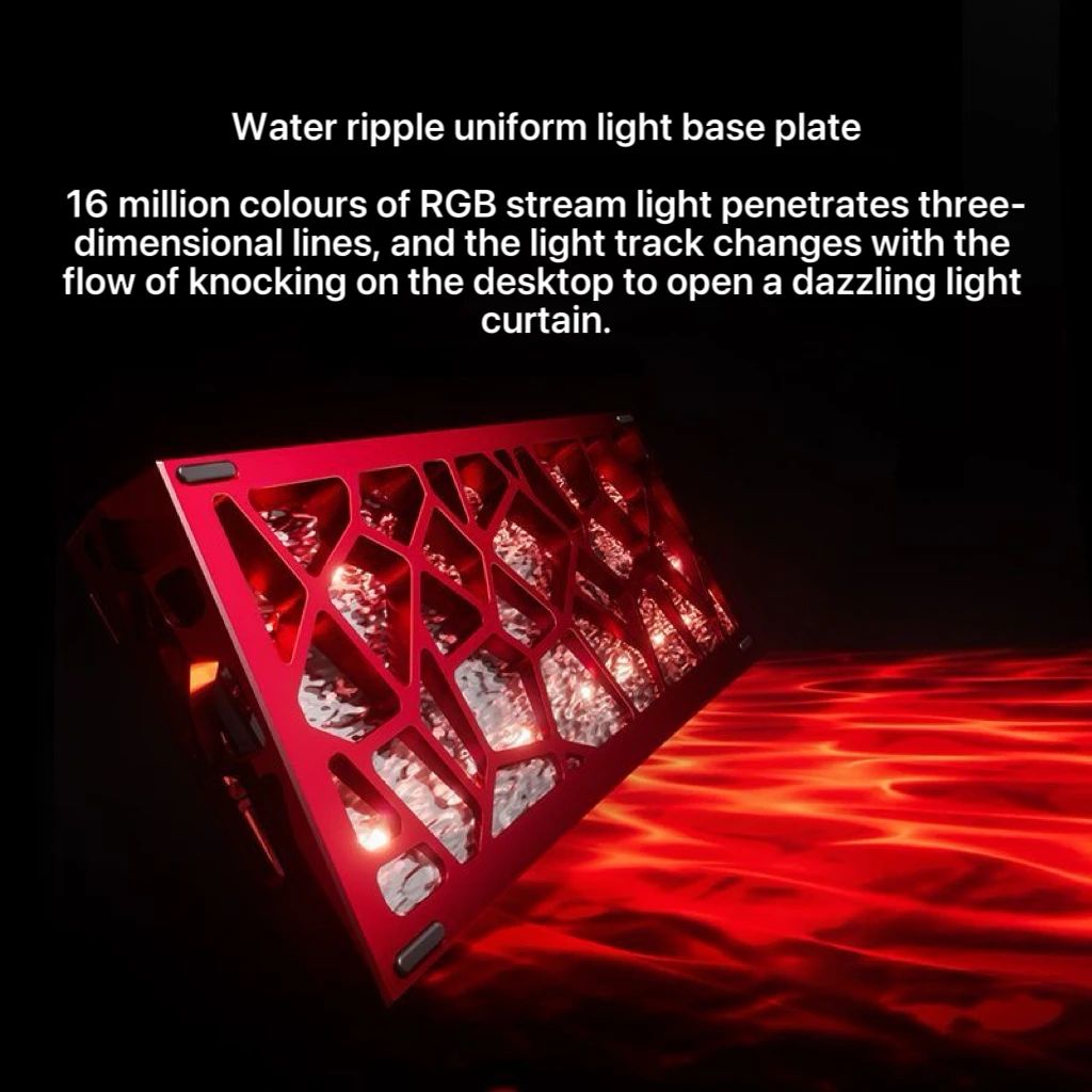 Клавиатура MAD Light 60HE для киберспорта, веб-привод, проводное соединение, полая клавиатура с магнитной осью