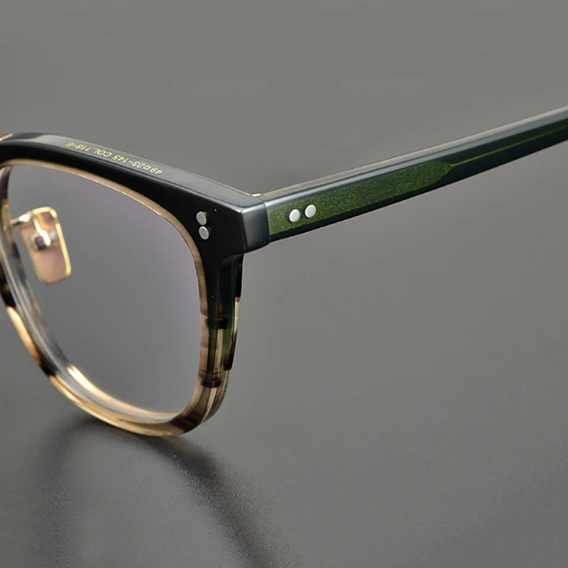 High quality acetate Business  FSK9803  Formal Men's frames Handcrafted Reading frames Classic Vintage women's frames