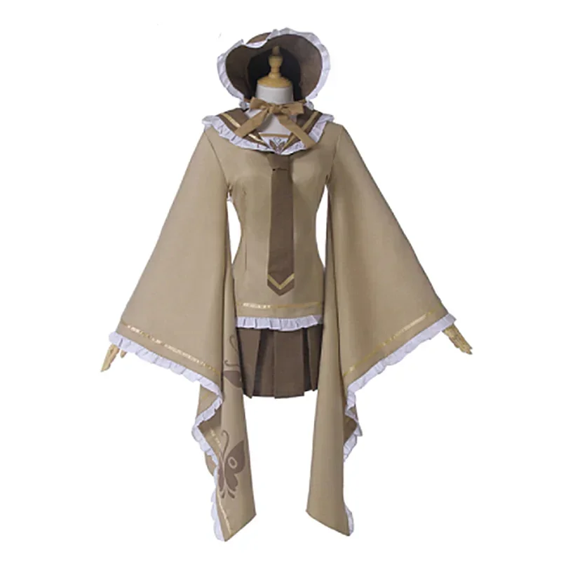 Anime Rin Len Adult Cosplay Costume Game Uniform Outfit Halloween Party Women Kimono With Hat Accessories Props Suit