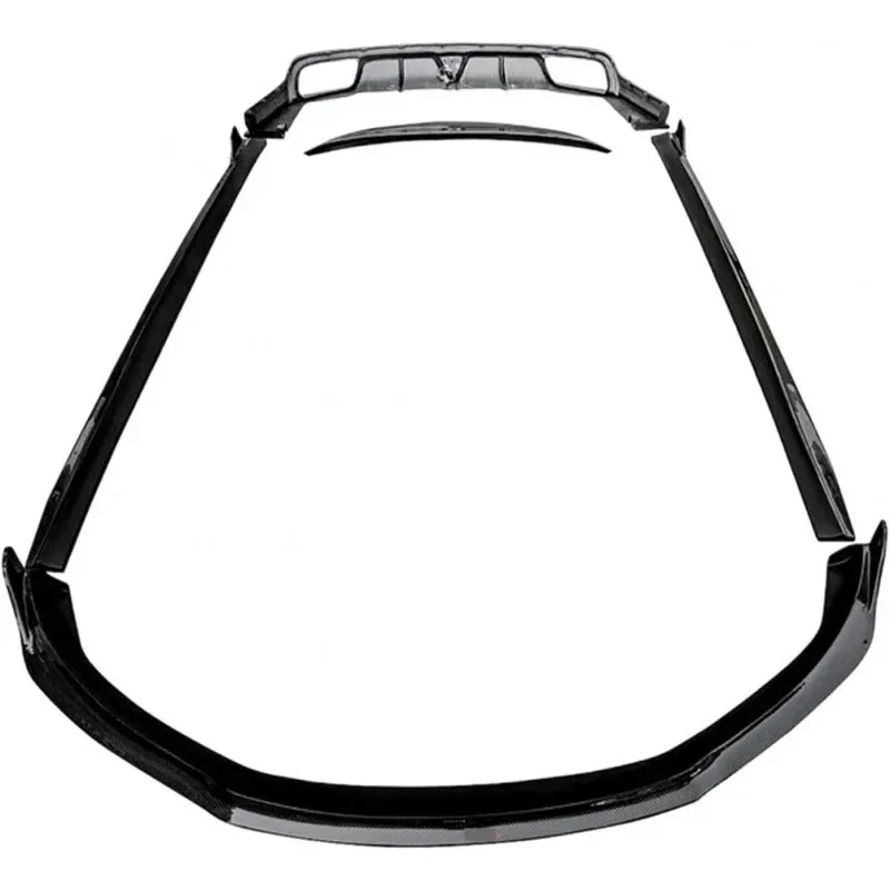 

Подходит для Maserati Quattroporte, комплекты кузова из углеродного волокна 2013-2016, передняя губа, боковая юбка, задний диффузор, автомобильные аксессуары