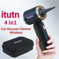 4 in 1 Wireless Car Vacuum Cleaner Portable Powerful Cleaning Machine Car Accessories Vacuum Pump Home Appliance Robot Cleaner