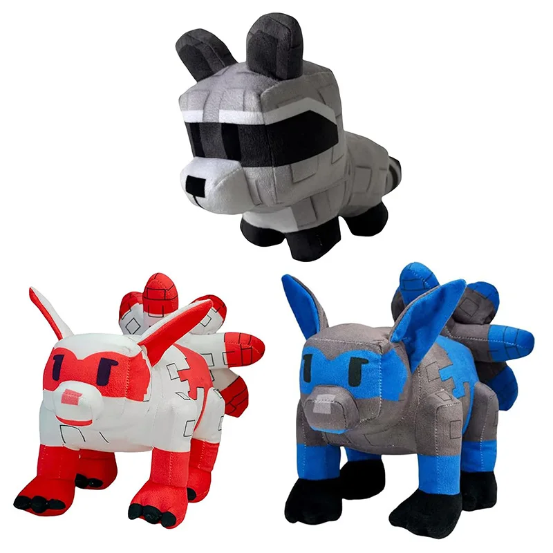 

Roblox Tailed Fox Grow A Garden Nine-Plush Toys Block Style Soft Stuffed Animals For Kids Game Fans Bedroom Playtime Companion