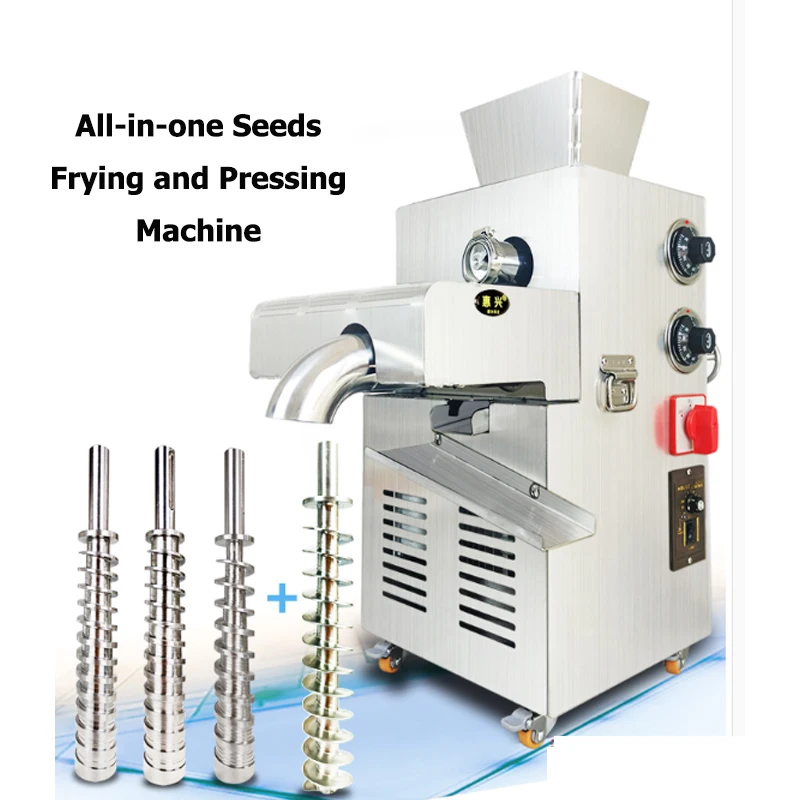 Oil Press Machine Commercial 2500W QX-FD3062 220V 110V Home Peanut Flaxseed Cold Squeezer Linseed Sunflower Seeds Extraction