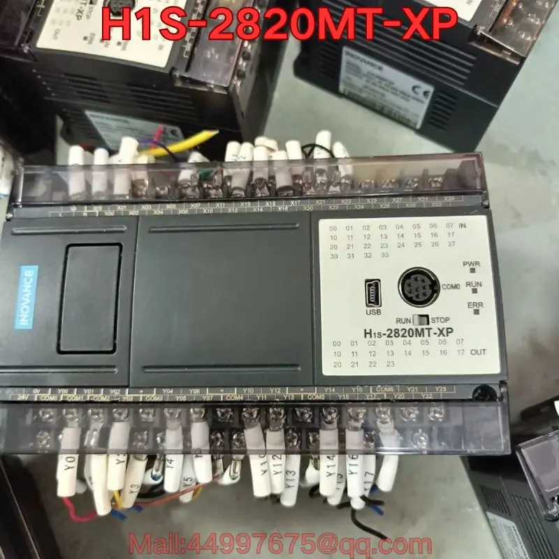 

Second-hand H1S-2820MT-XP PLC controller functional test is normal