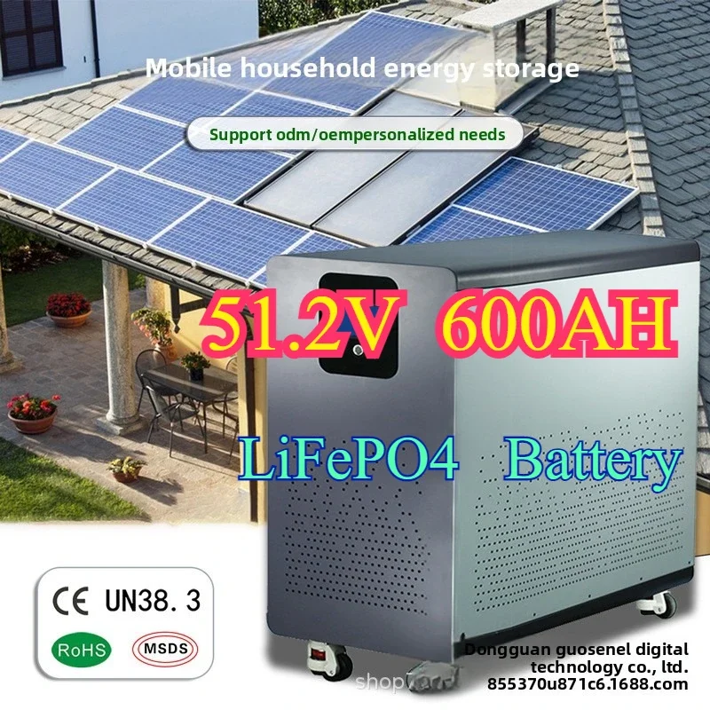

Home Energy Storage Solar Photovoltaic All-in-one Machine High-power Lithium Iron Phosphate Battery 51.2V600AH 30KWH