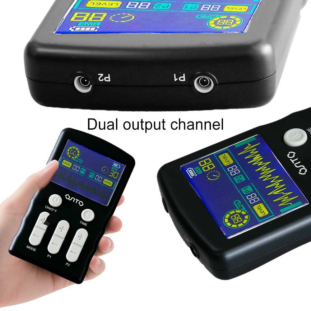 25 Modes EMS Eletric Muscle Stimulator Rechargeable Machine TENS Portable Relaxation Body Massage For Full Body Relax Massager