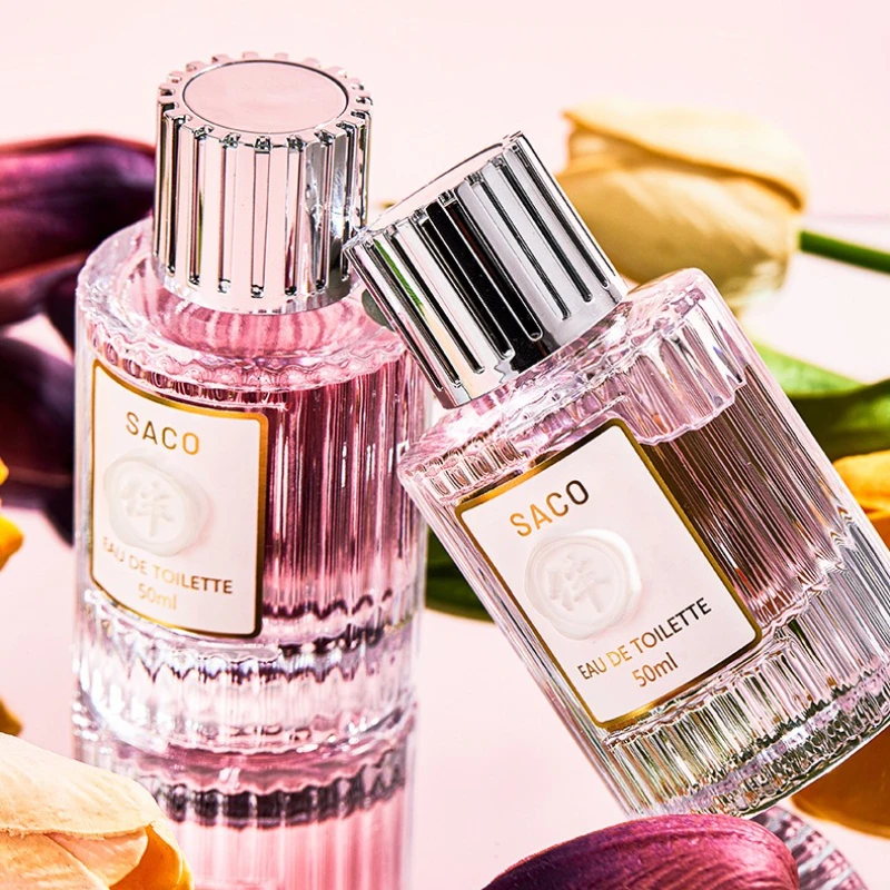 Parfum Wanita Elegan 50Ml Aroma Tahan Lama Canggih dengan Catatan Kayu Bunga Buah Ideal untuk Pakaian Pesta Kantor Sehari-hari