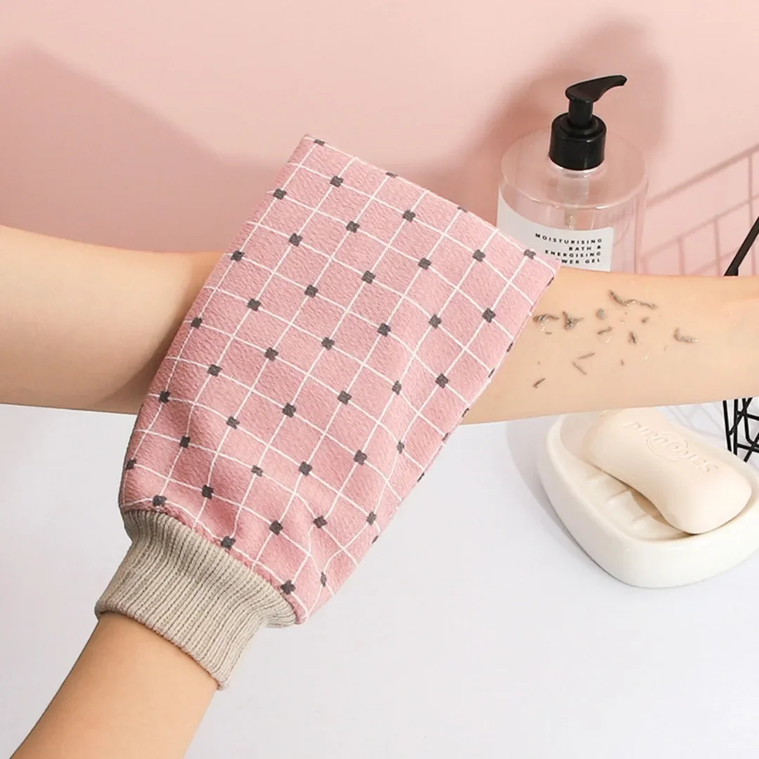 

Bath For Peeling Exfoliating Body Scrubber Glove Body Wash Mitt Rub Dead Skin Gloves For Shower Back Scrubber SPA Washcloth HOT