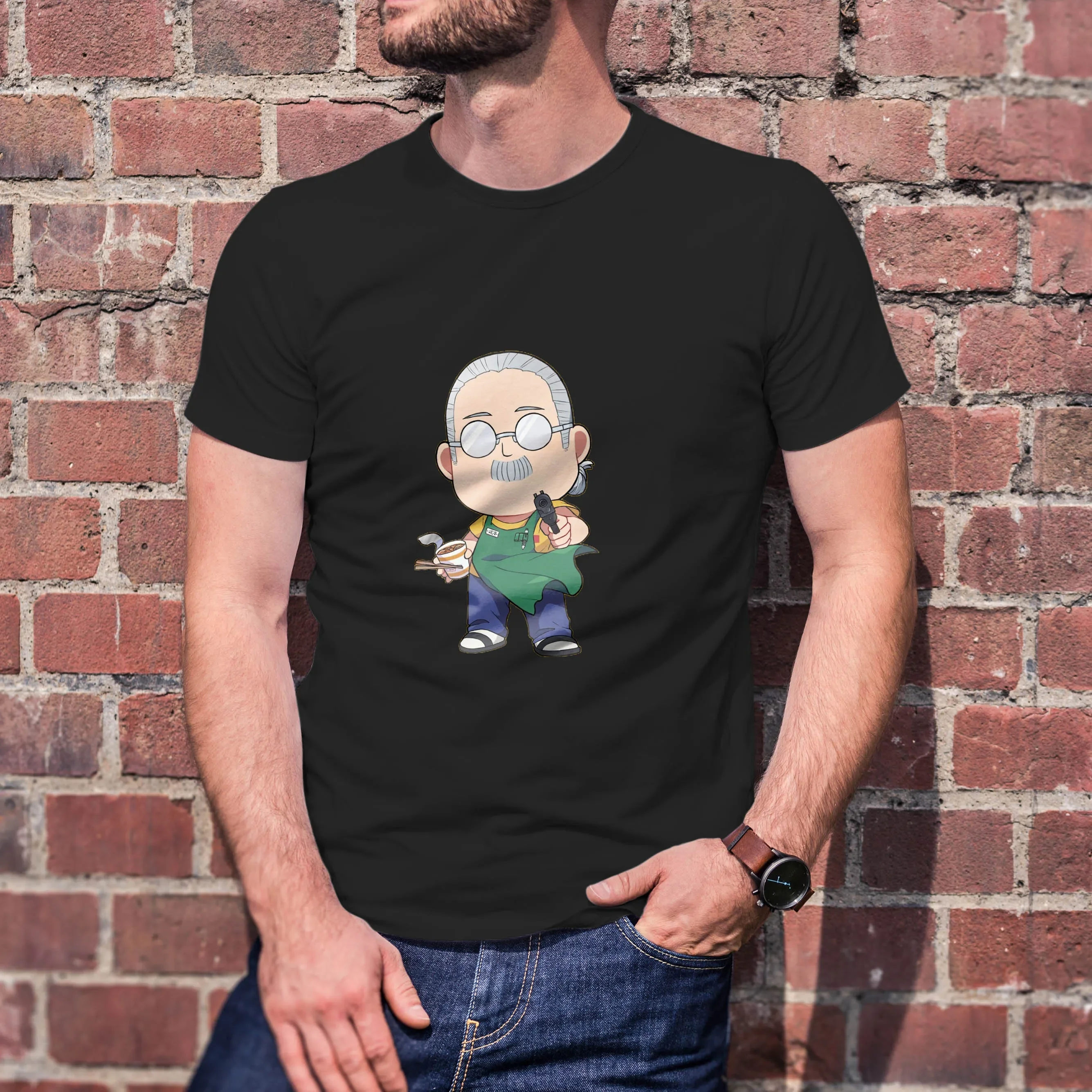 2025 Sakamoto Days T sihrt Anime Graphic 100% Cotton Crewneck Short-sleeved Casual Breathable T-shirt