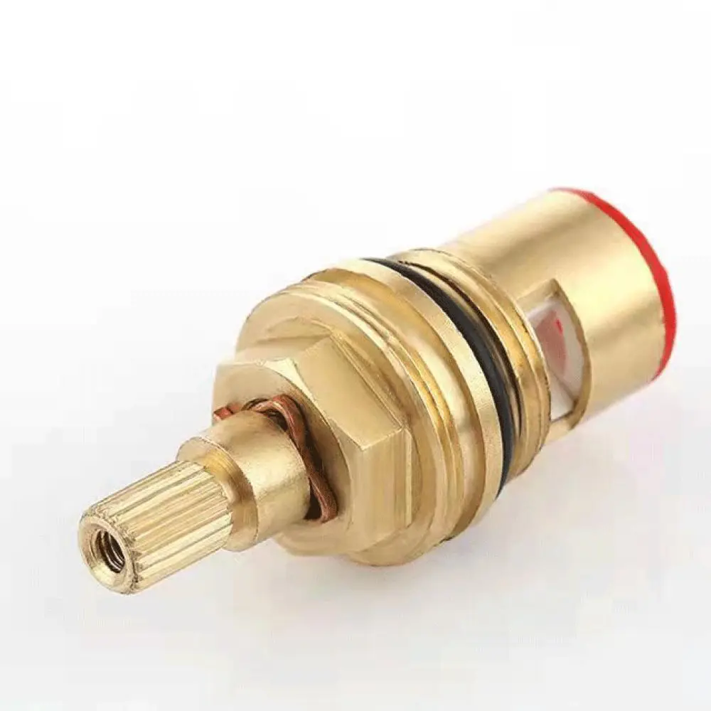 Solid Brass Ceramic Tap Valve Replacement For Kitchen Sink Basin Quick Open Repair Plumbing System Components