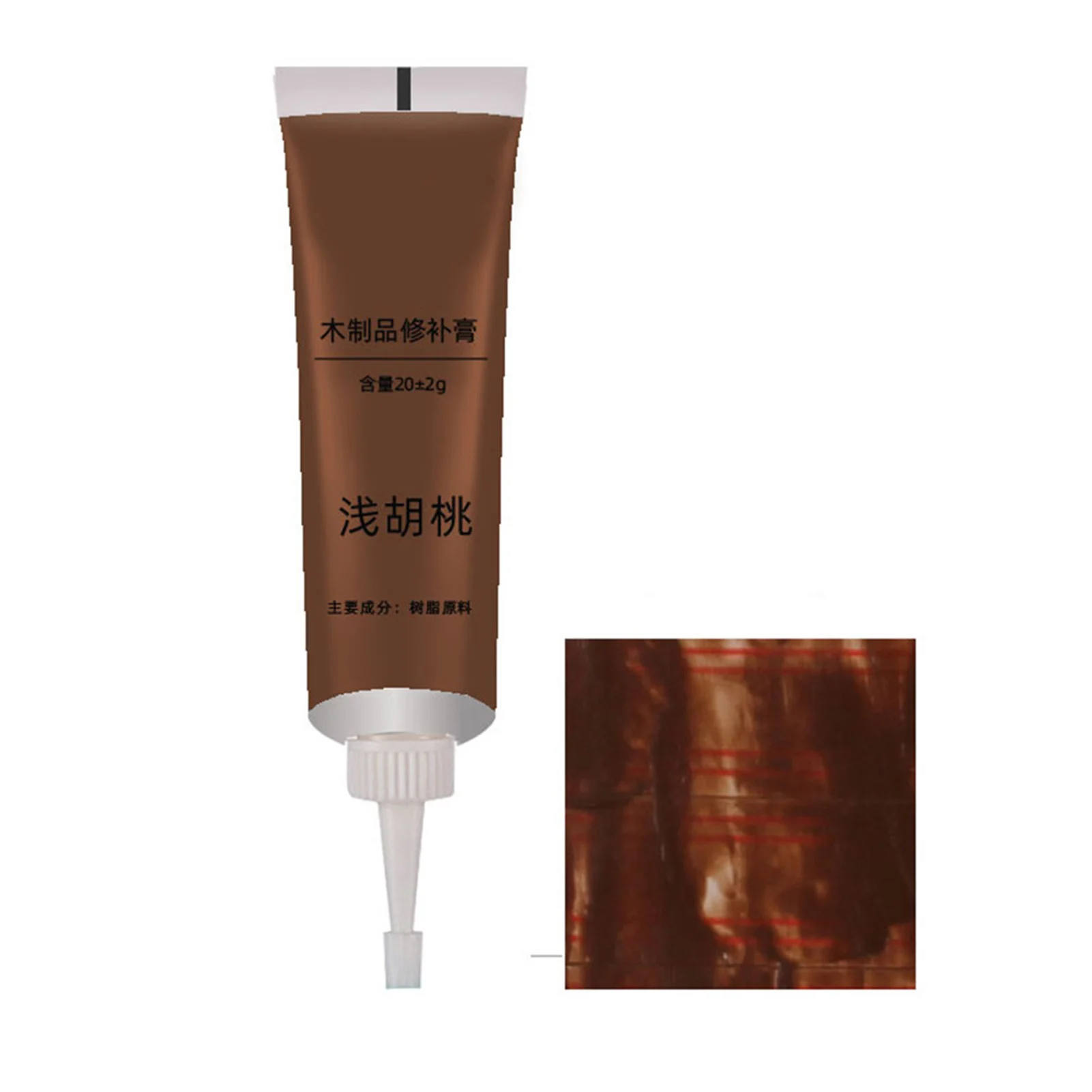 Wood Putty Furniture Repair Cream Oak/ Veneer/ Walnut Color Table Surface Scorch Scratch Repair Paste DIY Furniture Repair Kit