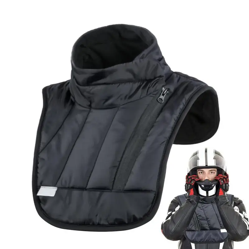 Cotton Motorcycle Neck Guard Bib Collar Stay Warm and Protected with the Black and Windproof Neck Warmer for Outdoor Activities