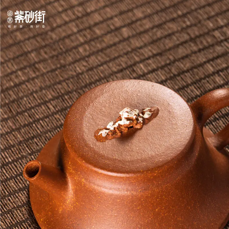 Purple clay teapot Yixing handmade teapot tea making household non-tea brewing pot tea set descending slope mud potential Dragon