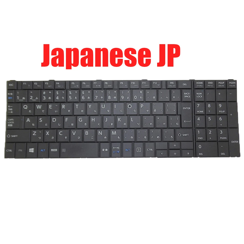 Japanese JP Laptop Keyboard For Toshiba For Satellite C50-B C50D-B C50T-B C50DT-B C55-B C55D-B C55T-B MP-13R90J0-356 G83000FF4JP