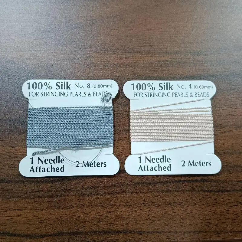 # 4 0,6mm*2 Meter Mehrfarbiger Seidenfaden für Frauen DIY Schmuckherstellung und Perlenzubehör – Detail 4