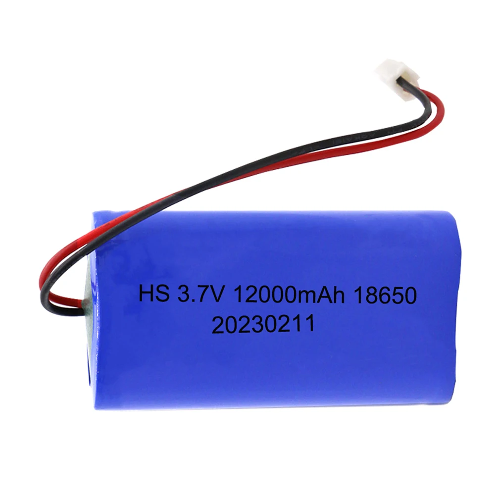 3.7V 18650 Li-ion Battery Pack 12000mAh Rechargeable battery for Fishing LED Light Bluetooth Speaker 18650 high capacity battery