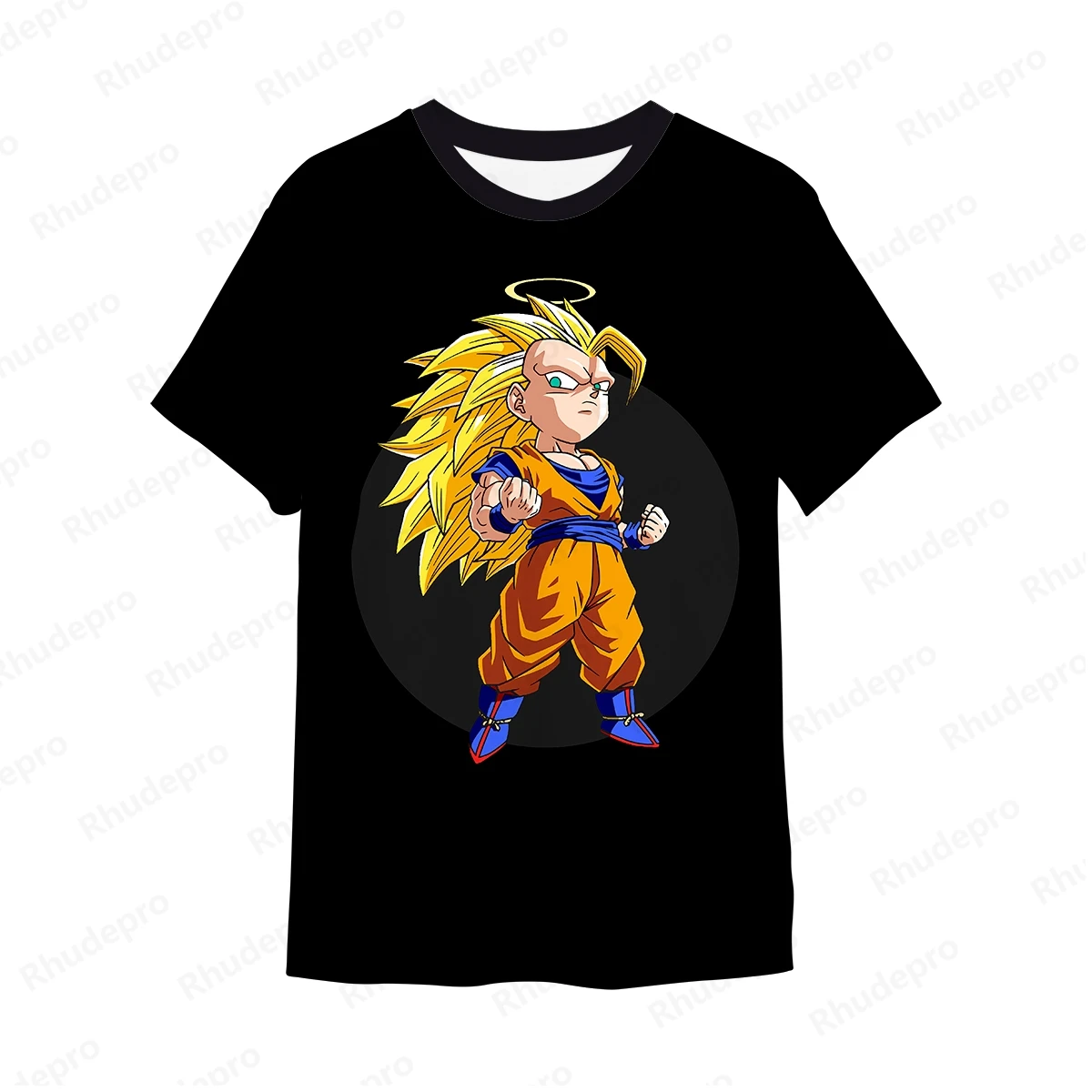 Camiseta DragonBallz extragrande masculina, camisas Vegeta Goku, roupas infantis hip-hop, estilo Harajuku, tendência de verão, 2024