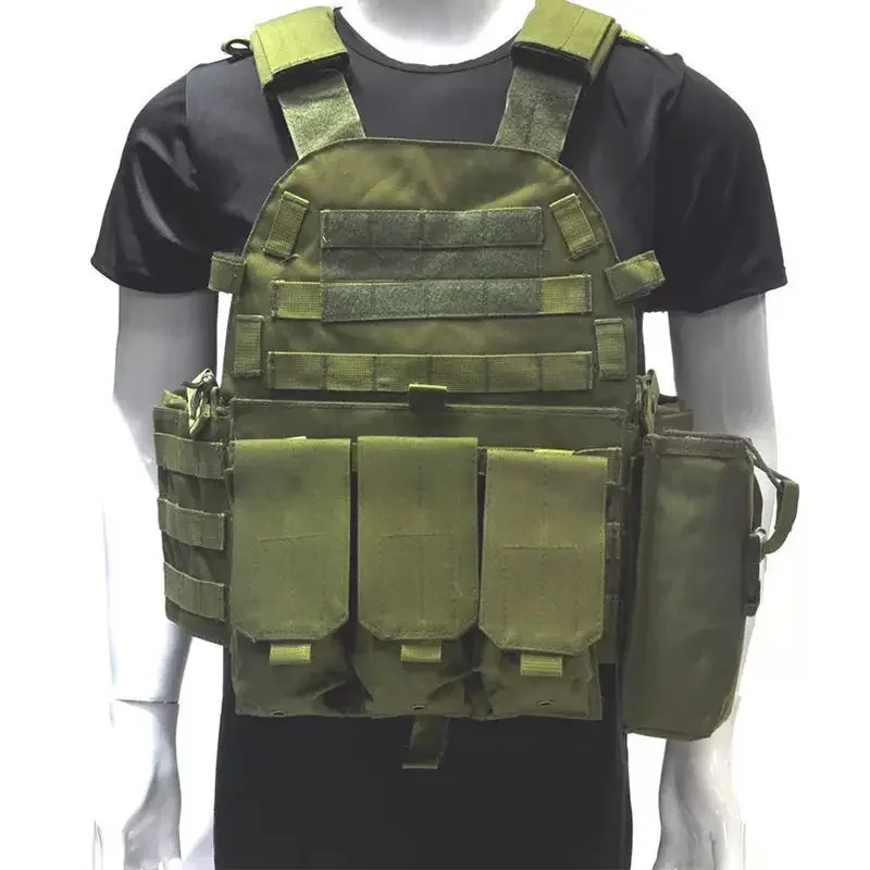 อเนกประสงค์กระเป๋าเสื้อกั๊ก Mens การล่าสัตว์เสื้อกลางแจ้ง Men's Modular Vest การล่าสัตว์ Carrier CS เสื้อกั๊ก Combat Assaultbolsosка