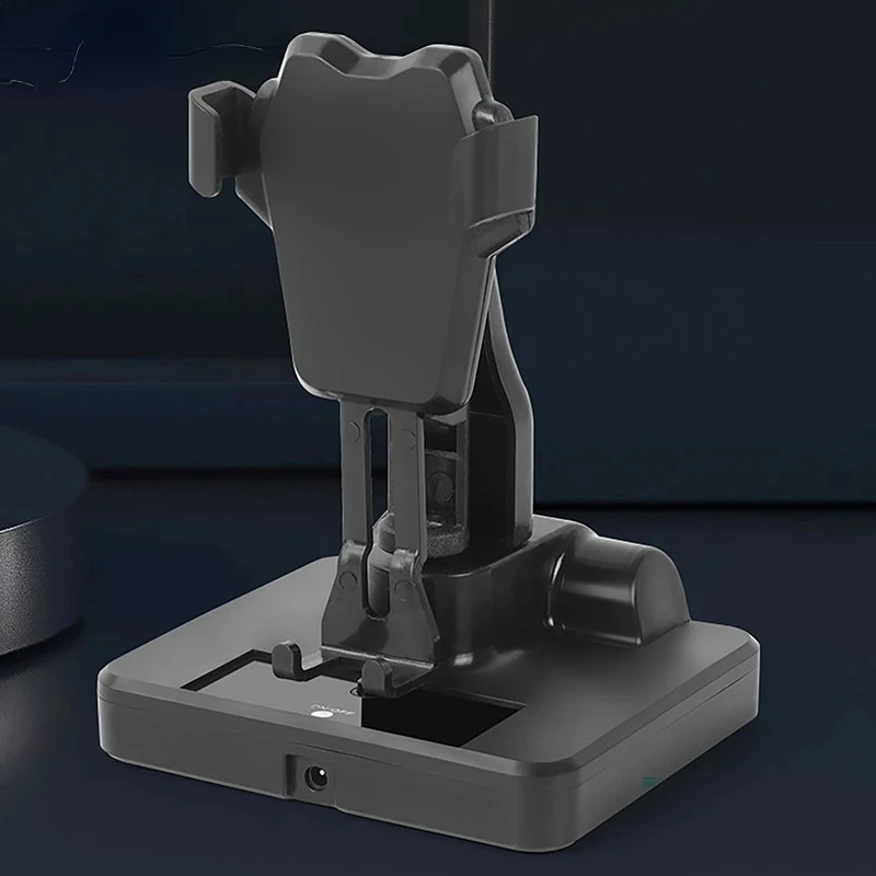 

책상 음소거 자동 스윙 셰이커 휴대폰 스탠드, 거치대 자동 스윙 셰이커, 전화 흔들기 만보기 브