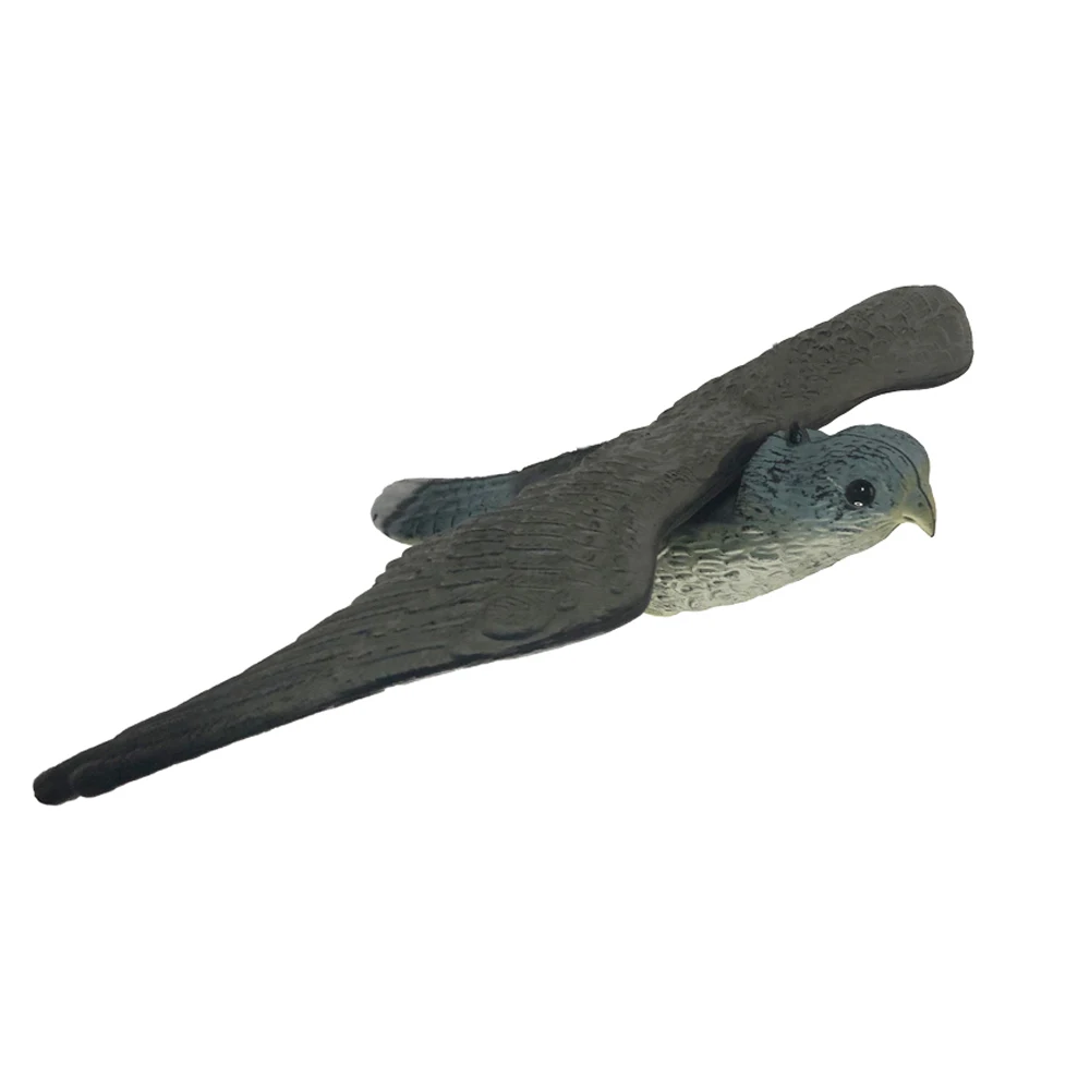 New Outdoor Plastic Flying Raven Hawk Bird Deterrent Scarecrow Hunting Decoy view 6