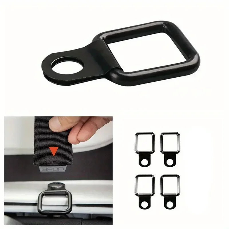 

Trunk Cargo Surface Mount Tie-Down D Ring Quick Release Fastener Clip For Jeep Wrangler JL JK TJ JT 1996-2022 Car Interior Parts