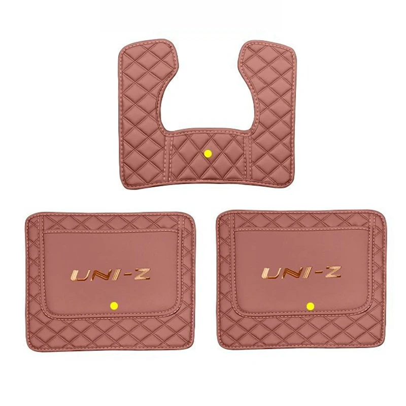 Car Seat Back Pad Anti-Kick Armrest Box Protector Cushion Cover Mat for Changan Chana UNI-Z UNIZ 2024 2025 Interior Accessories