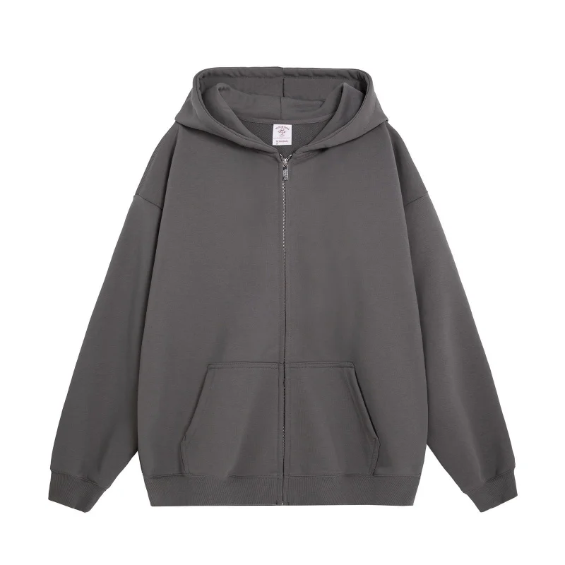 

Custom Printed Sweatshirt Building Class Uniform Long Sleeve Workwear Zipper Cardigan Workwear Hoodie