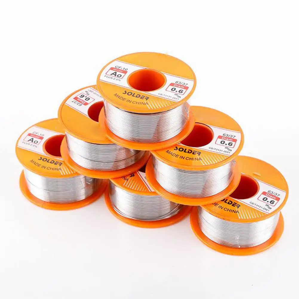 100/50g Low Temperature Easy Melt Solder Wire Metal Copper Iron Tin Alloy Welding Wires Soldering Cored Rods Bar Repairing Tools