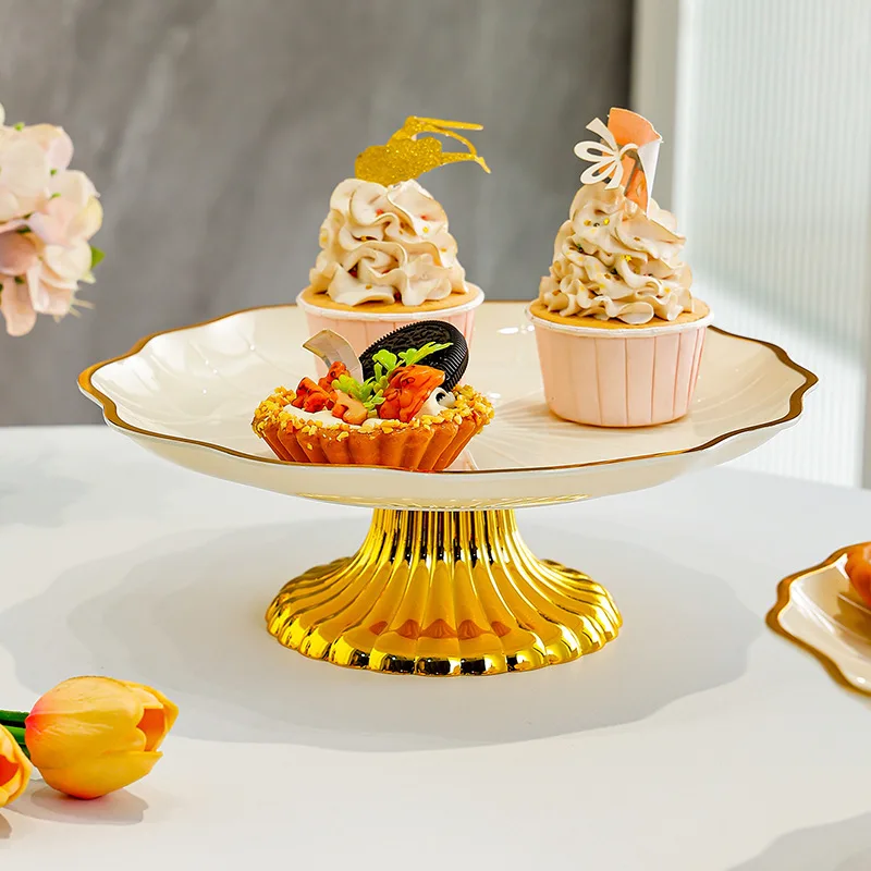 

High-End Snack Serving Tray Dessert Plate Candy Dish For Home Living Room Coffee Table