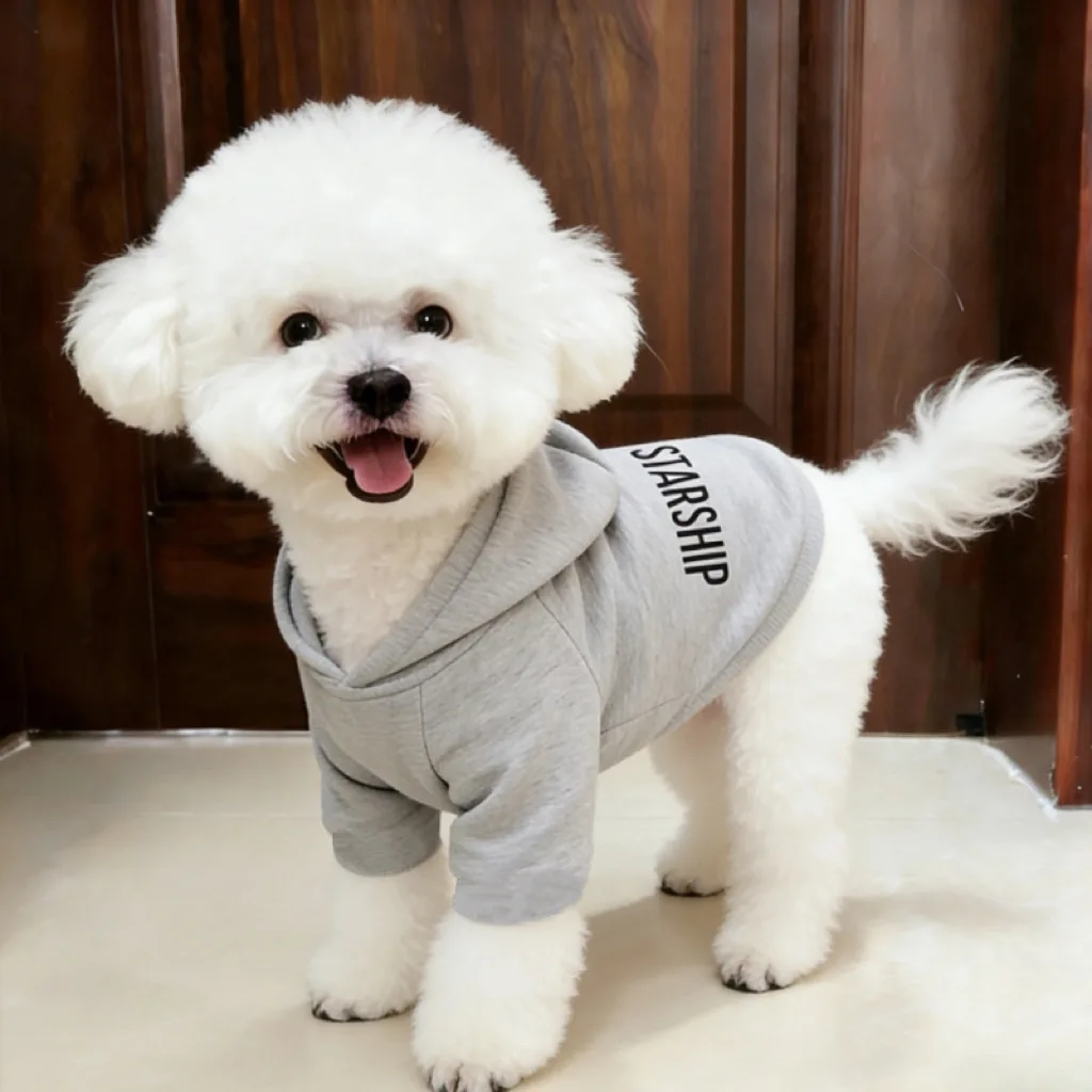 Cross-border Amazon early spring summer new pet clothes puppy dog clothes bipod thin breathable pet sweater