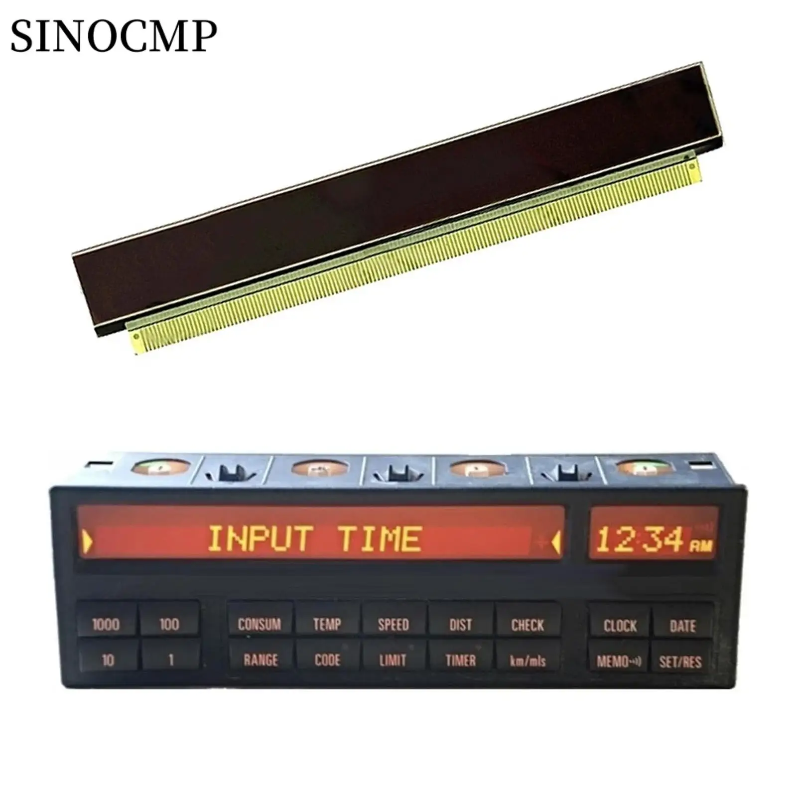 LCD Display 65818357684 621383840 8357683 For BMW E36 318i 320i 323i 325i 328i M3 18-Button On Board Computer Check OBC Screen