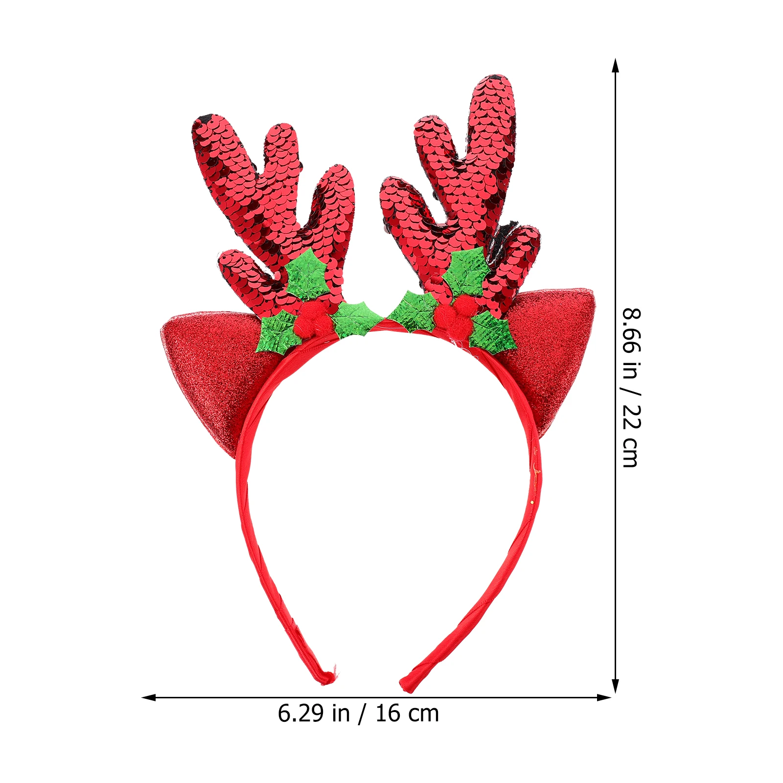 

5Pcs Antler Hair Clasp Xmas Headband Christmas Party Hair Accessories Kids Adults Holiday Cosplay Headdress Christmas Headband