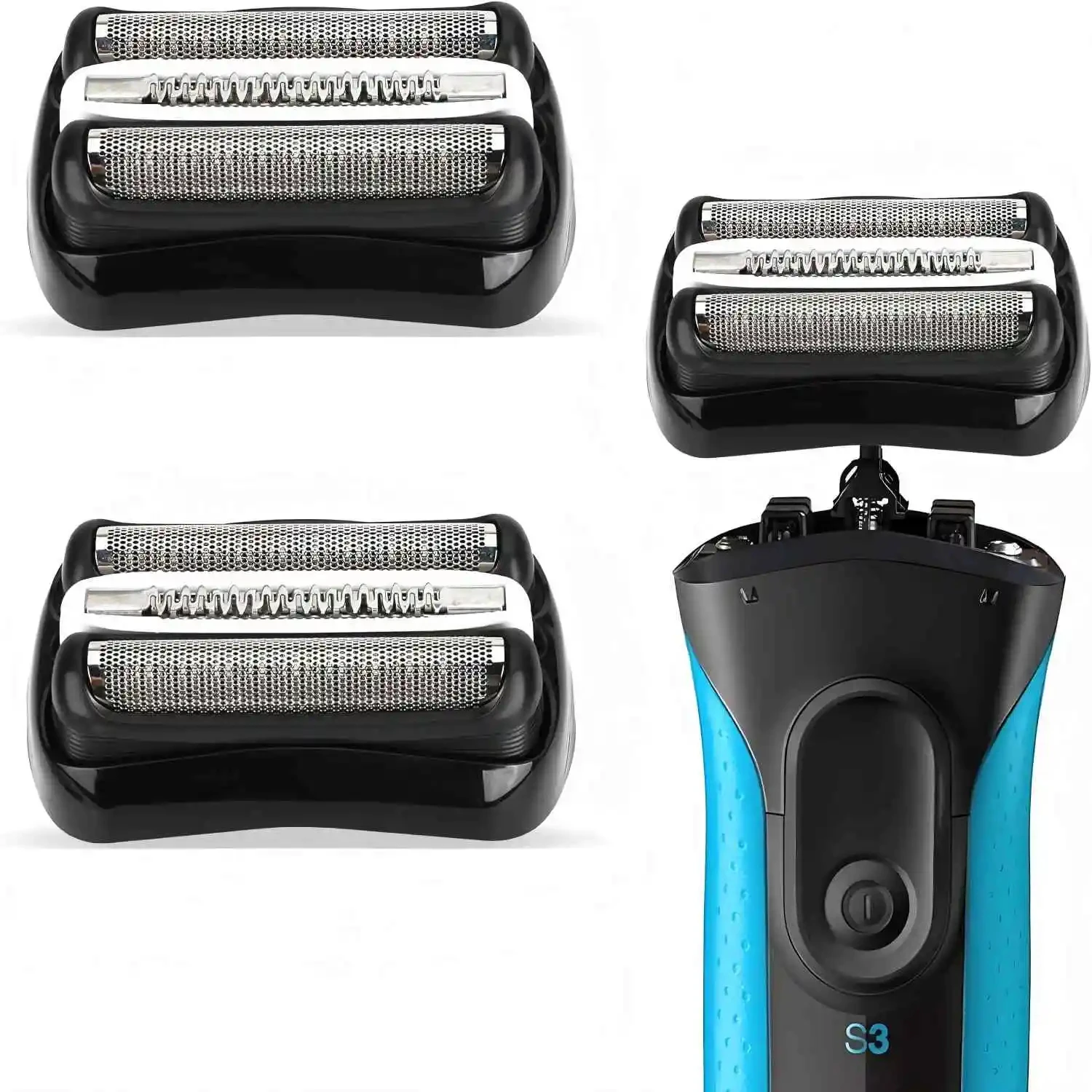 Suitable for 32B shaver heads compatible with 3 series 3000s 3010s 3020s 3030s 300s 301s 310s 320s 330s electric shavers