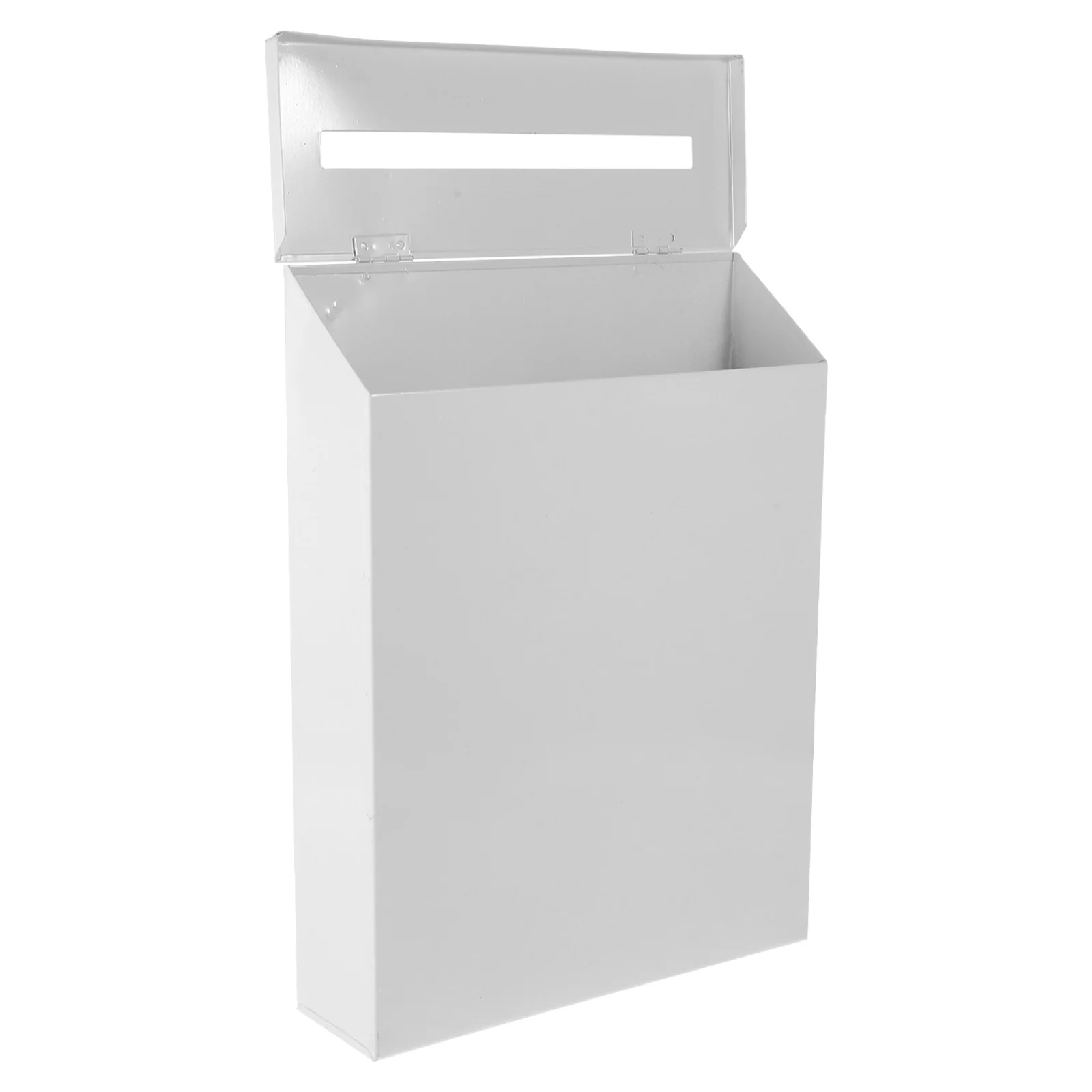 

1pc Iron Wall Mounted Mailbox For Outside Outdoor Letter Box Rustic Style Metal Storage Hanging Mail Boxes House Exterior Decor