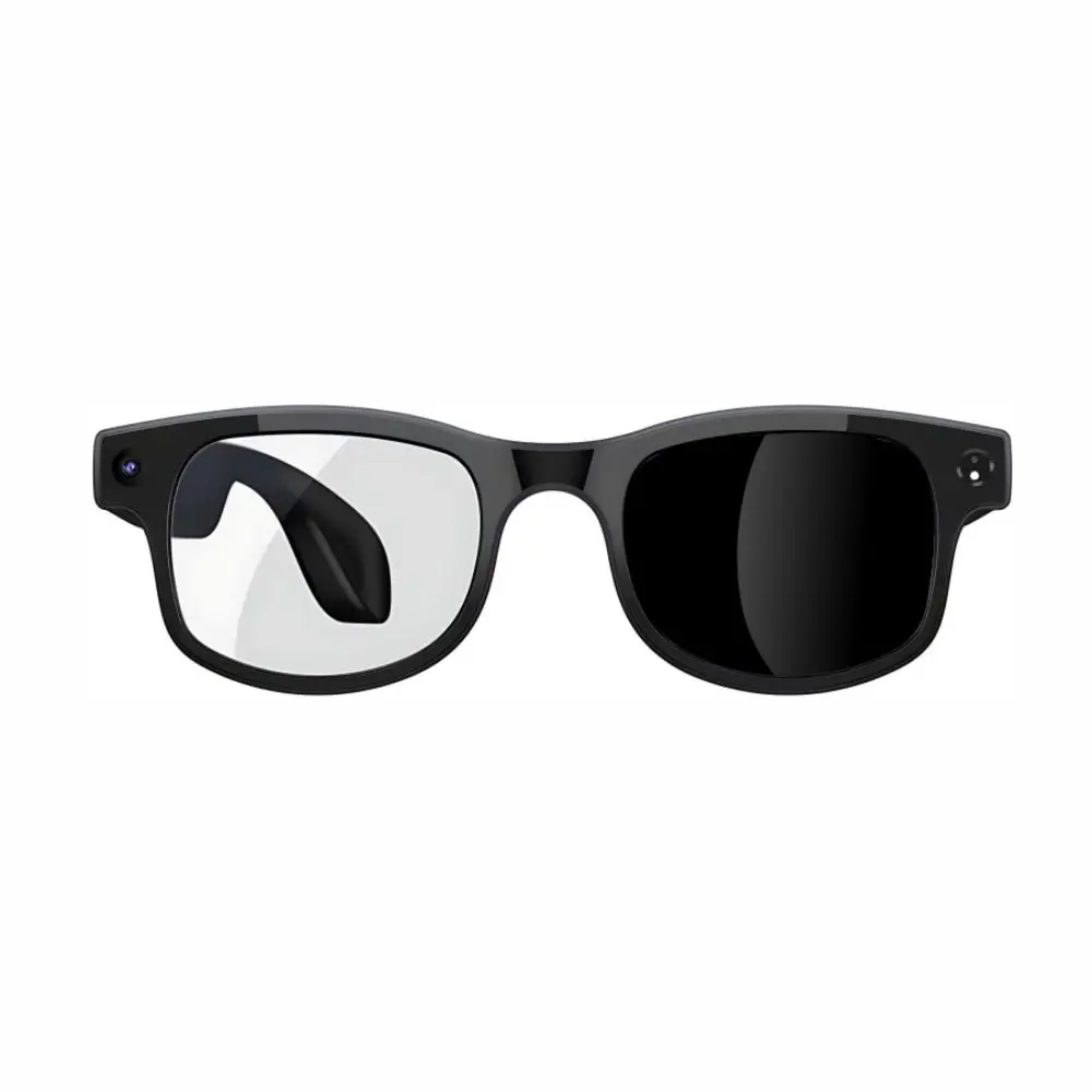 2 in 1 AI Smart Glasses HD Photo Video Voice Anti-Blue Light Smart Video Glasses Bluetooth Audio Real-time Translation view 3