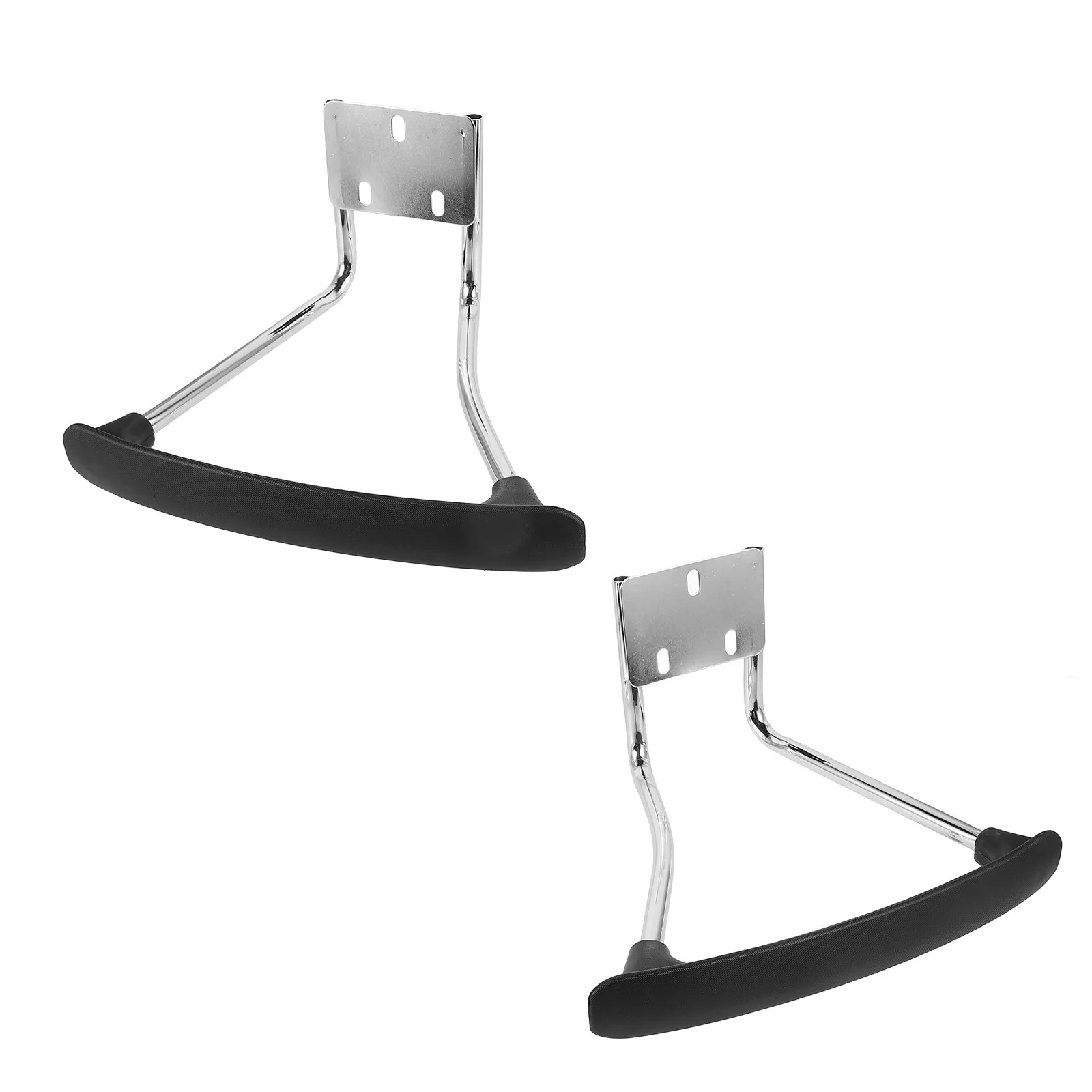 1 Par de Almofadas de Apoio de Braço em Aço Reforçado para Cadeiras de Escritório, Almofada Ergonômica de Conforto para Braços de Cadeira Giratória