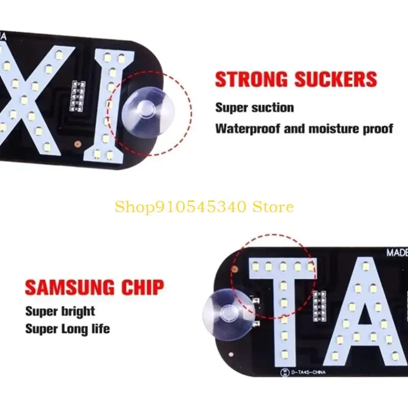 U2JA Light LED Sign Decor LED Light, Hook On Car Window With USB