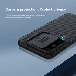 Nillkin For Samsung Galaxy S24 FE Case CamShield Pro Case Lens slide cover shock-absorbing airbag phone case