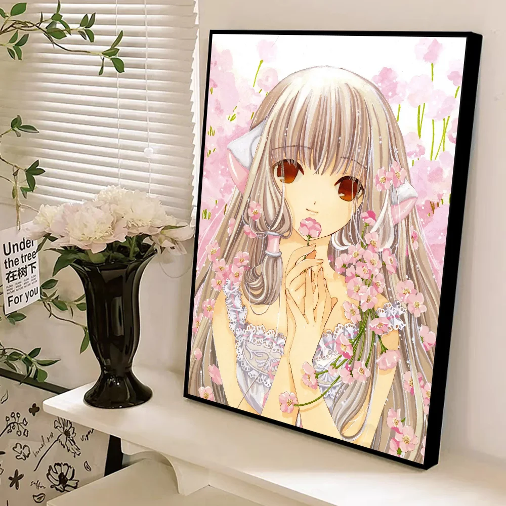 Chobits Retro Kraft Classic Vintage Posters Whitepaper Prints Posters Artwork Kawaii Room Decor