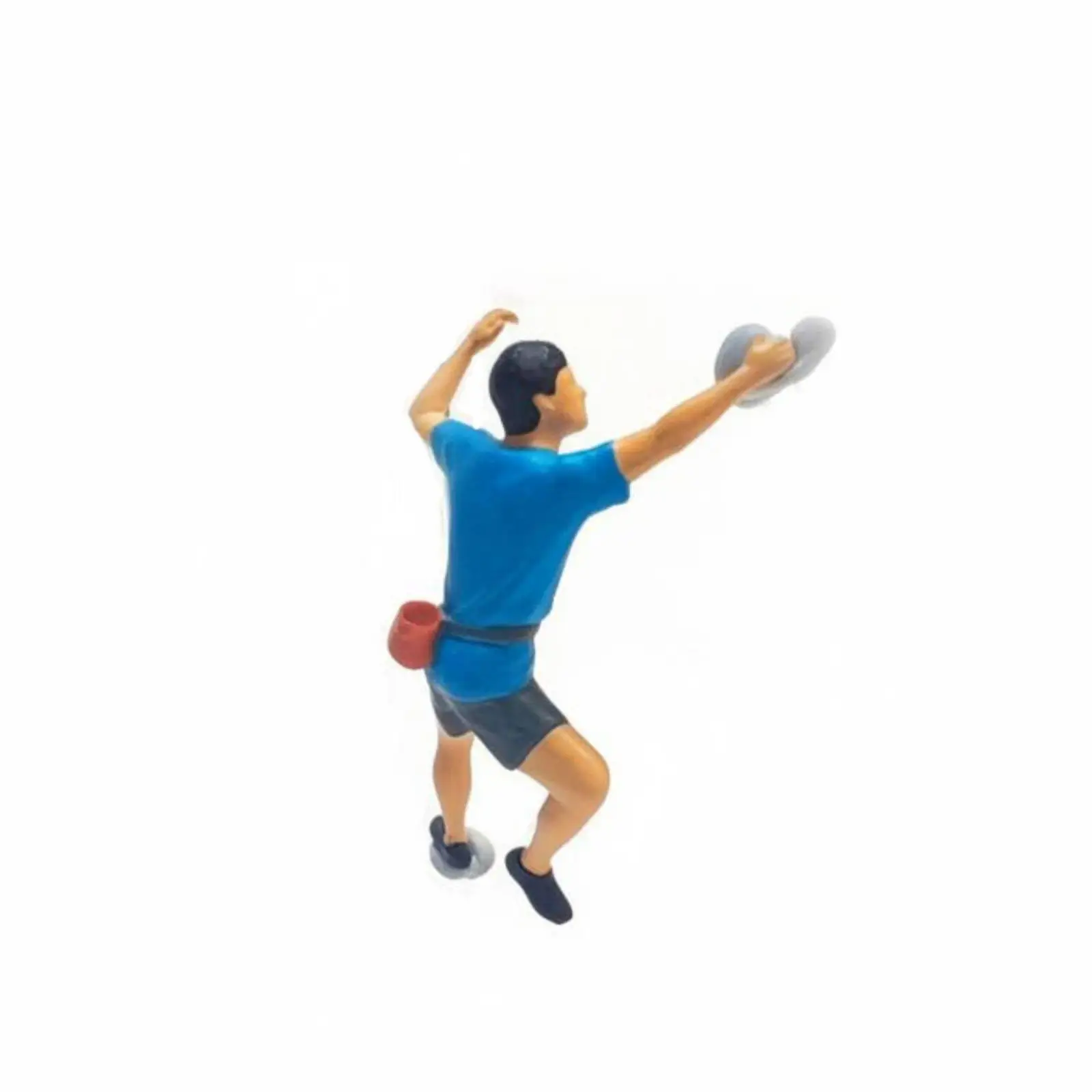 Miniature Hiking Figure 1 64 Scale Dynamic Resin Hiking Model Figurine for Diorama Railway Collectible