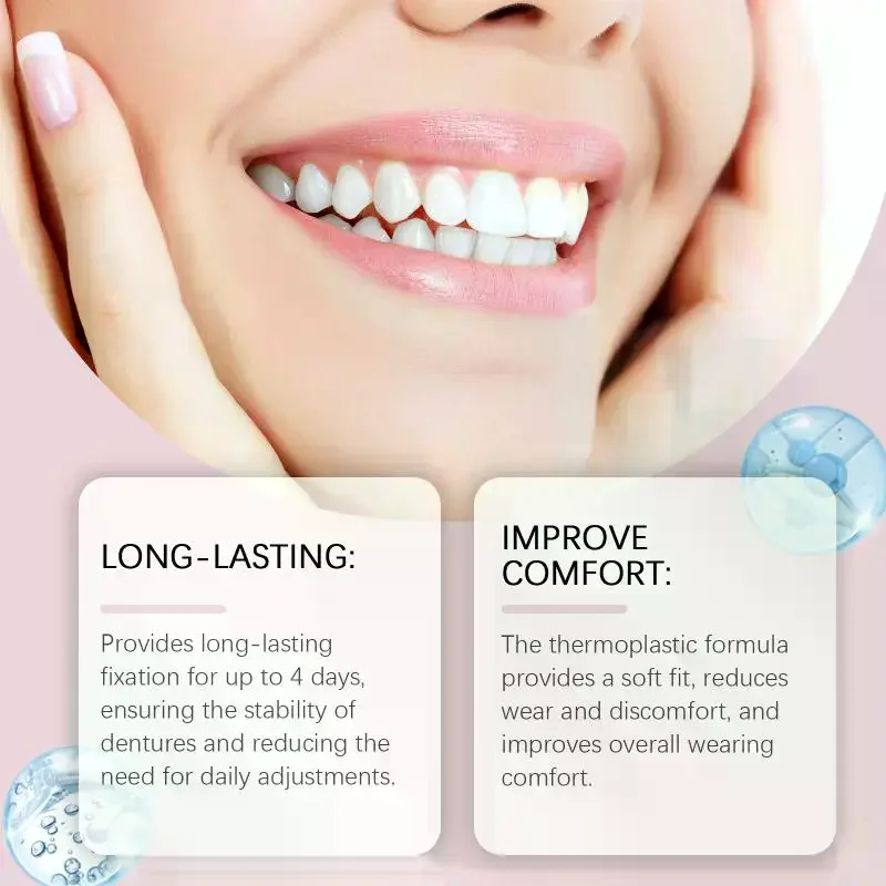 /ACR/denture fixing adhesive improves comfort by fixing dentures with cosmetic denture fixing adhesive Oralhoe