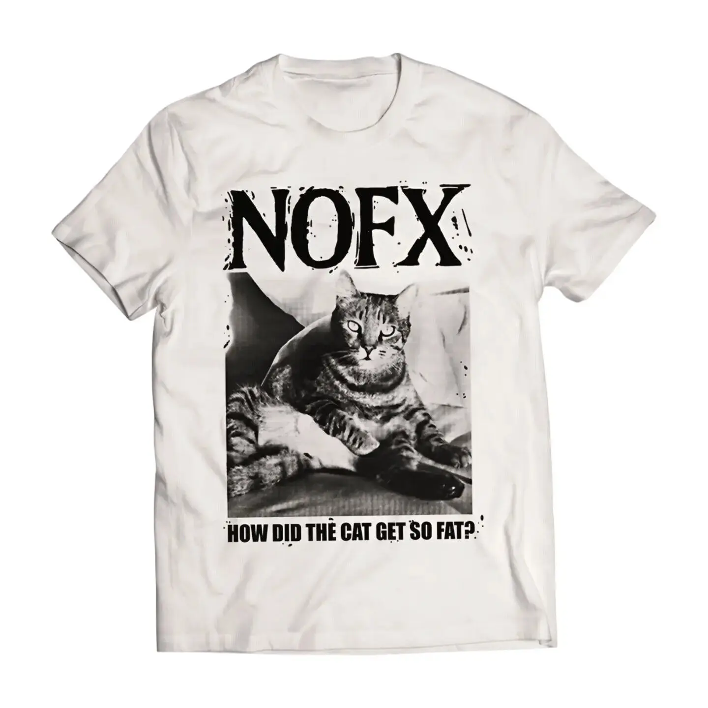 Nofx Rock Festival Punk in Drublic Tee, How Did the Cat Get so Fat T-Shirt