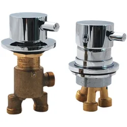 1 in 2 out bathtub valve set , bathroom separator for tap and sprinkler , shower room faucet switch
