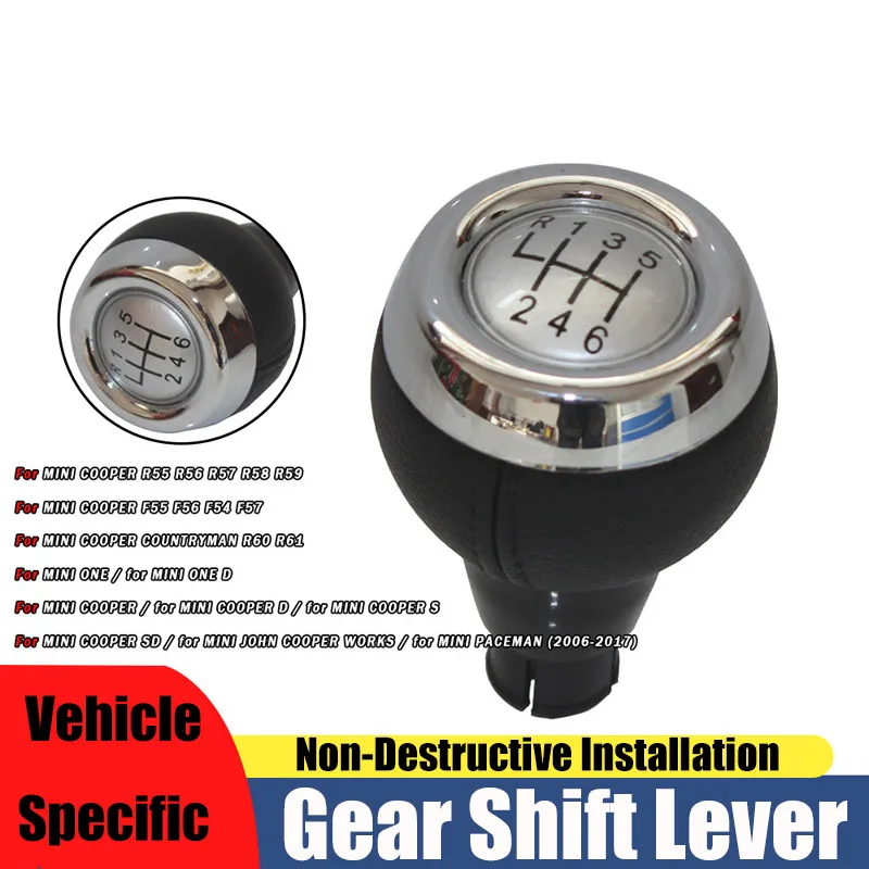 

Suitable for BMW mini sports style COOPER series gear shift head gear shift lever