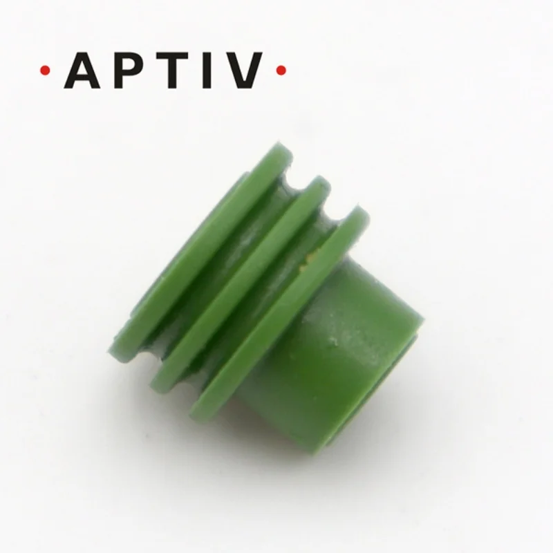 

300PCS Original genuine Automotive Connector FOR DELPHI/APTIV 15363605 Green Individual Loose Round 1 Way Cable Metri-Pack Seal